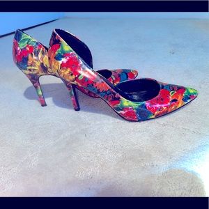 Brash Multi- Colored Heel